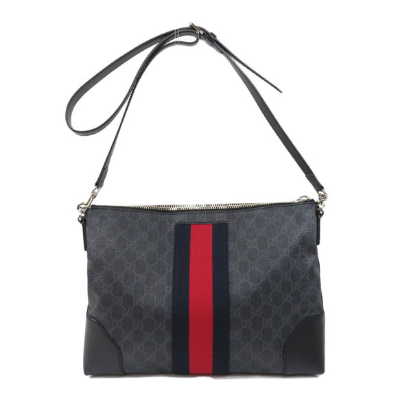 Gucci Handbags - Gucci GG Supreme Shoulder Bag Black
